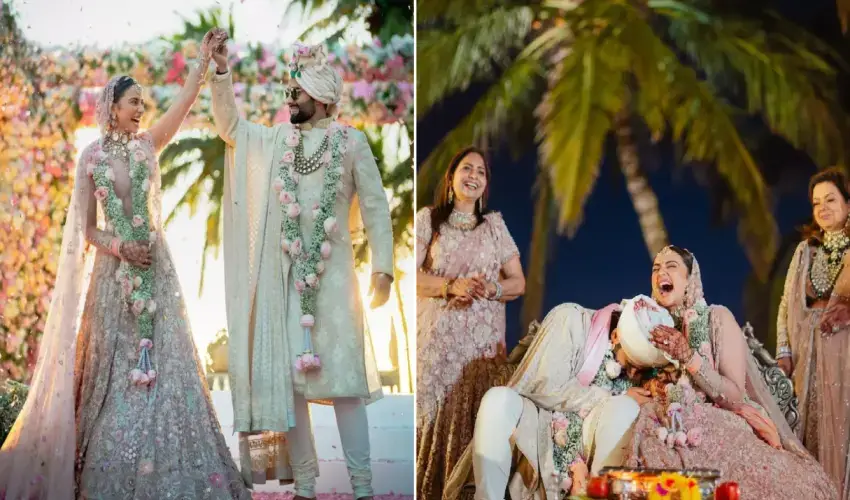 Jackky Bhagnani-Rakul Preet Singh Wedding photos Jackky Bhagnani-Rakul Preet Singh Wedding photos