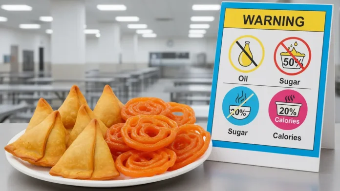 Samosa Jalebi health warning