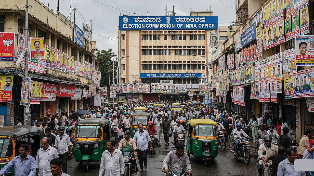 Mahadevapura vote theft controversy 2025