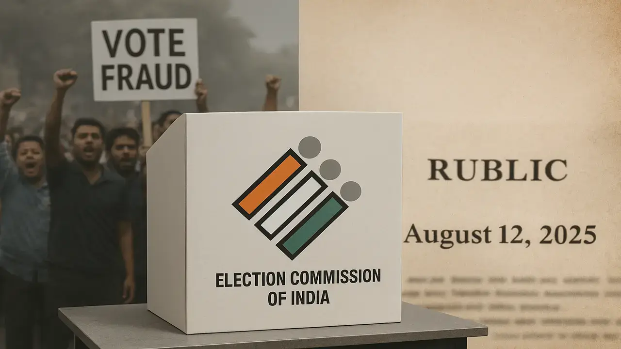 election commission vote chori controversy 2025