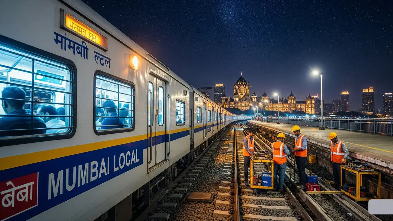 mumbai central railway mega block 2025