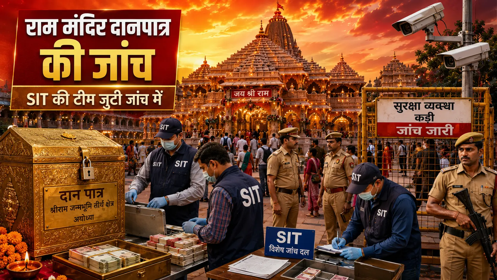 ayodhya ram mandir chadhava chori mamla