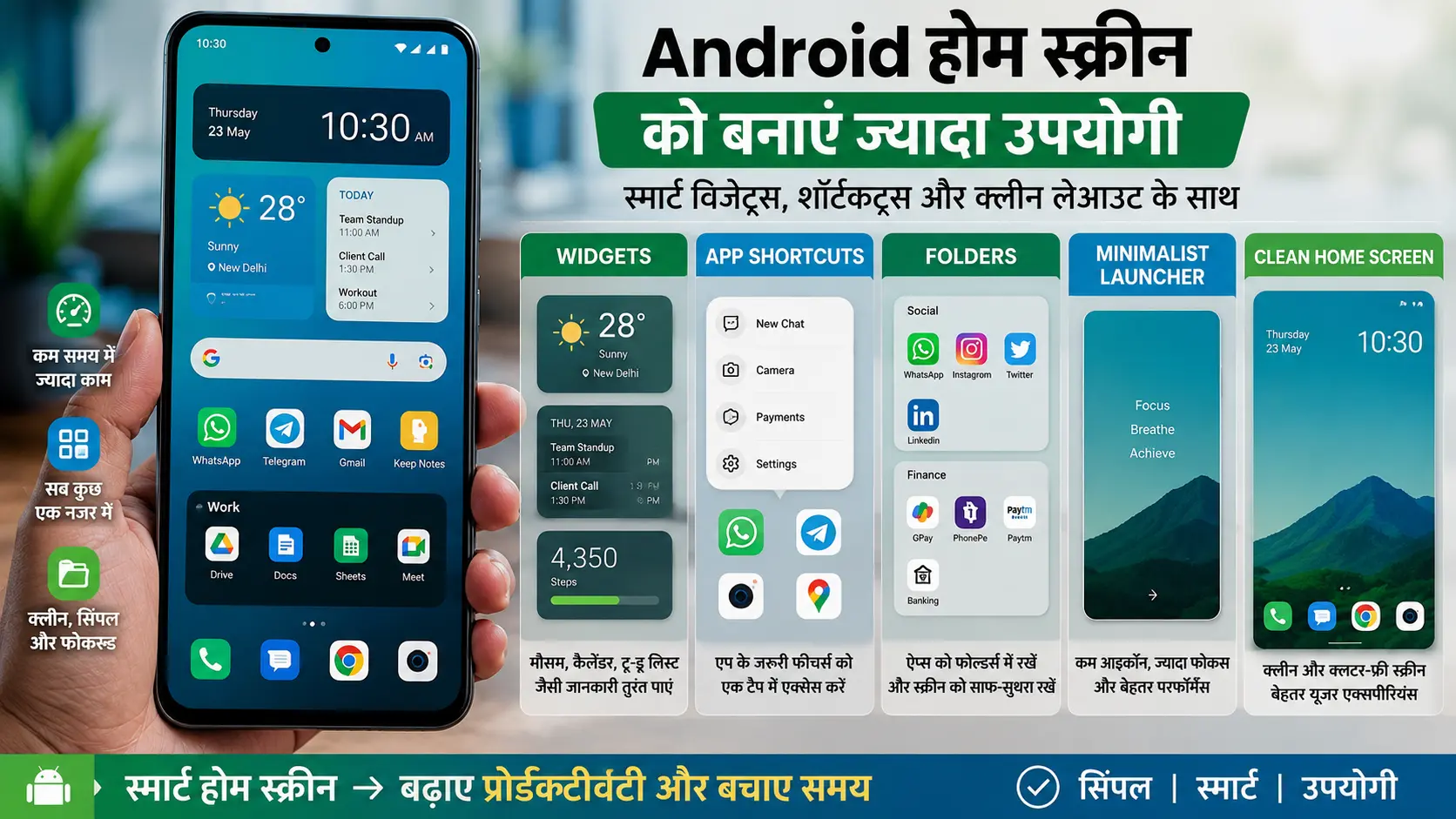 Android Home Screen Customization