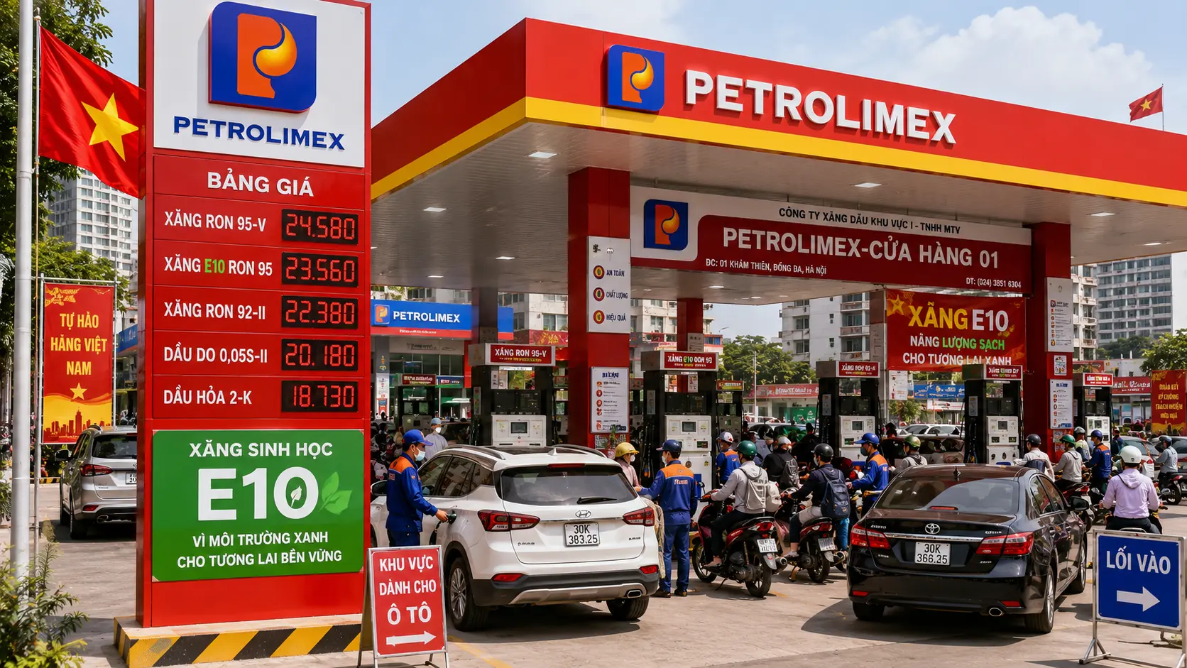 Petrol price hike in Vietnam
