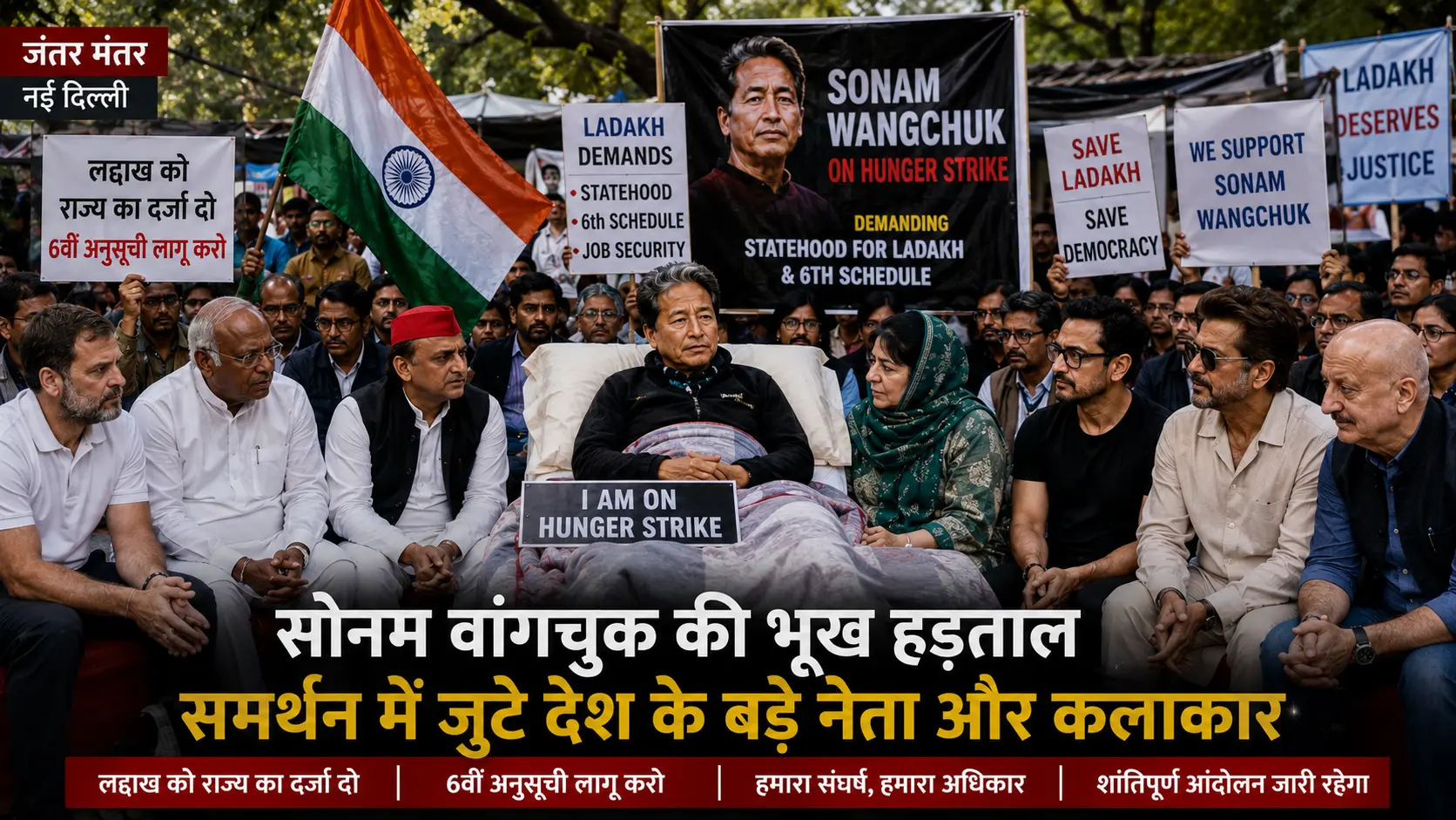 Support for Sonam Wangchuk